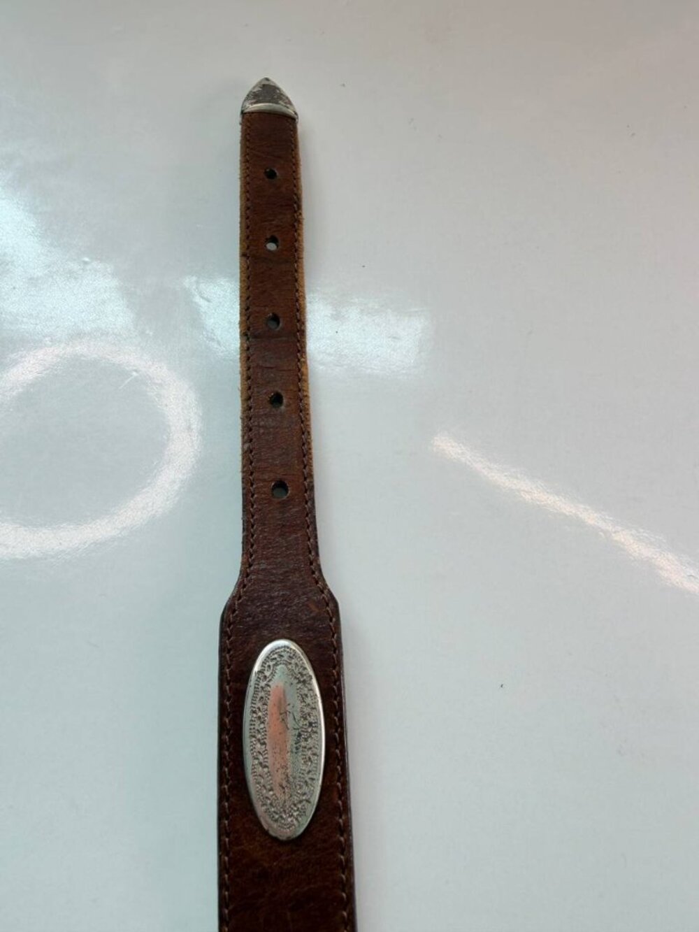 Lady Canterbury Latigo Leather Belt – Western Style – Size S - Picture 14 of 15